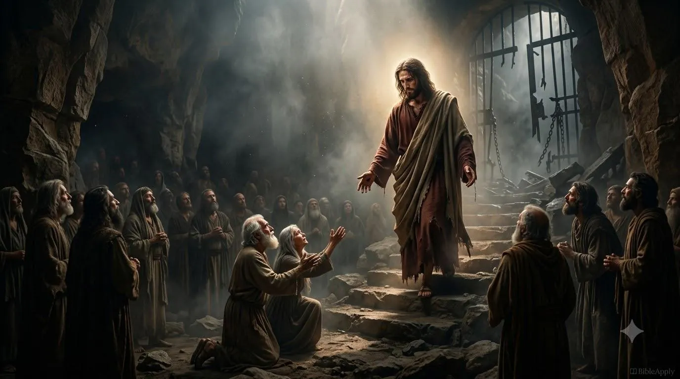 1 peter 3:19 explained